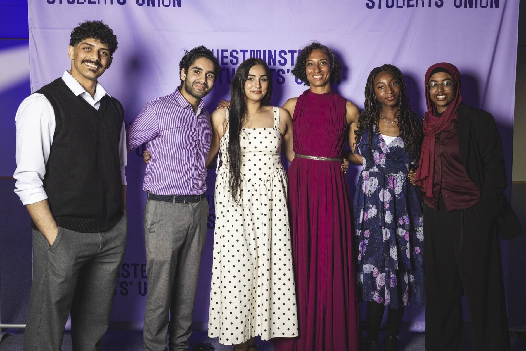 Group portrait at UWSU Awards