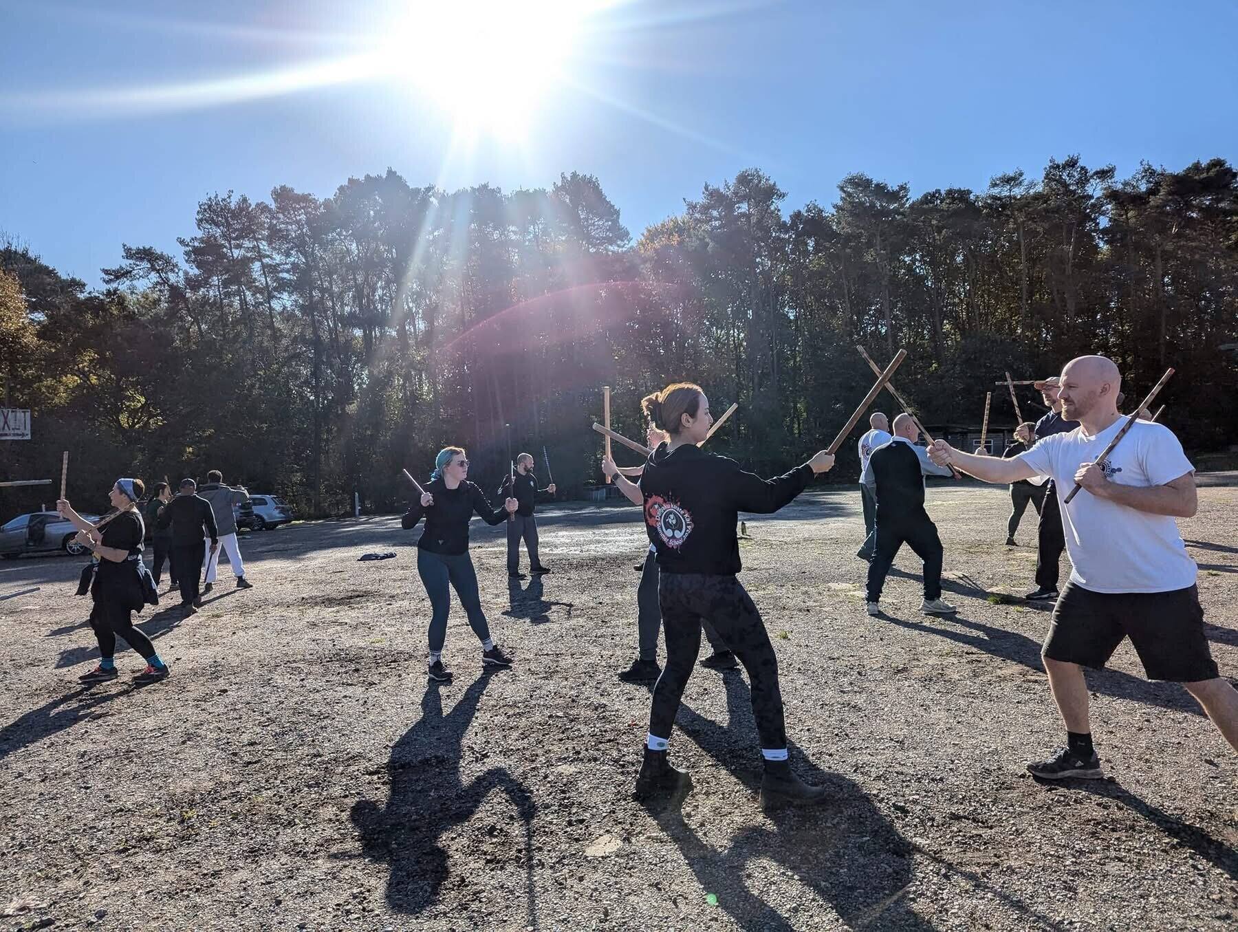 Bo staff training at winter camp