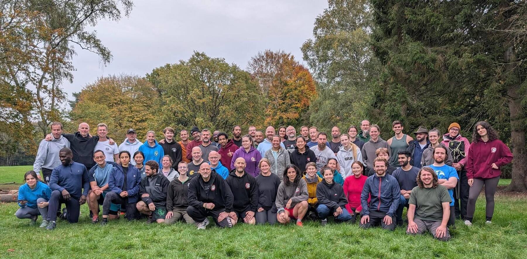 Winter camp group photo