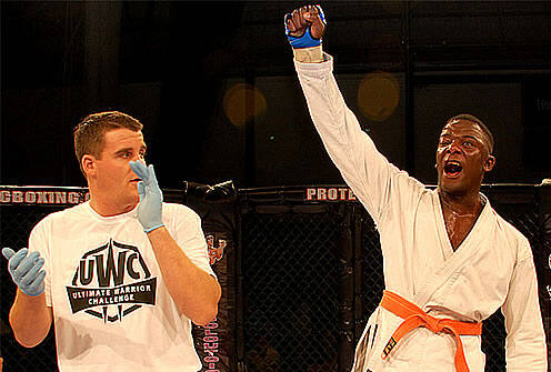 Shola Adeniran wins by TKO at UWC