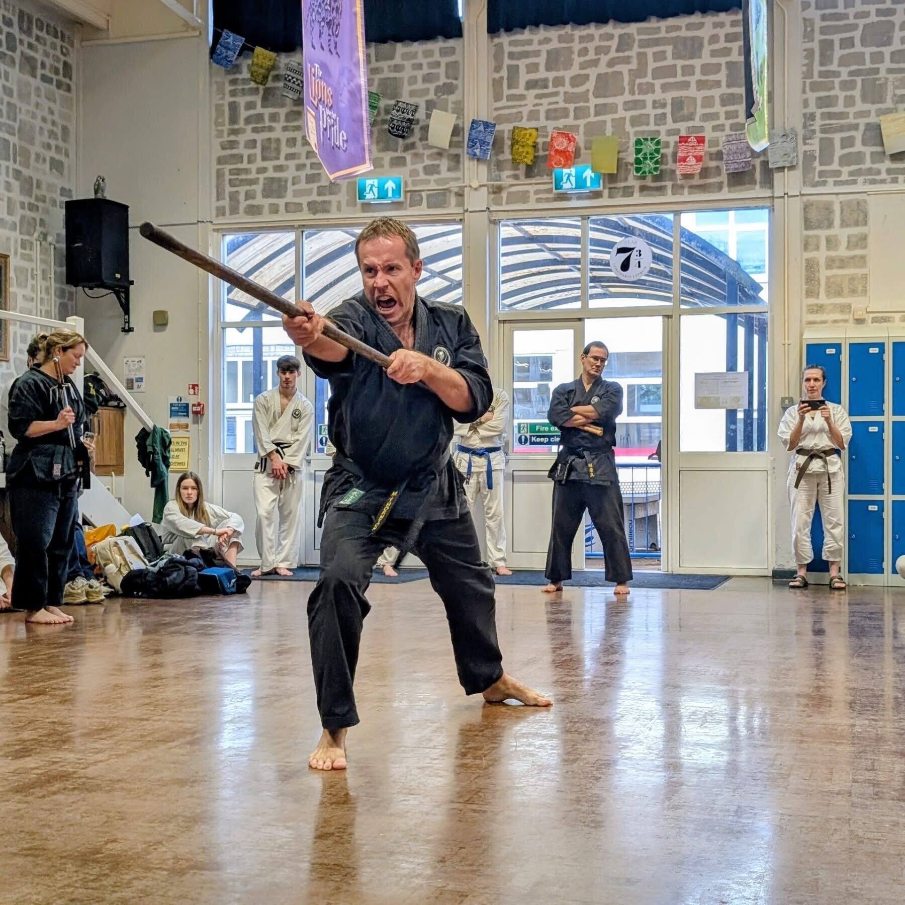 Bo staff kata performance
