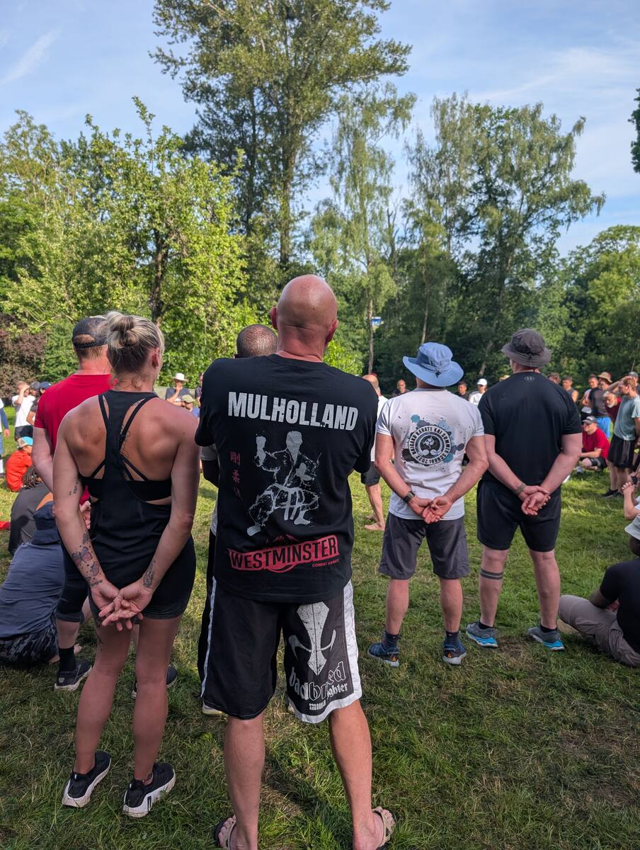 Shihan Mulholland in DKK x UWSU tshirt