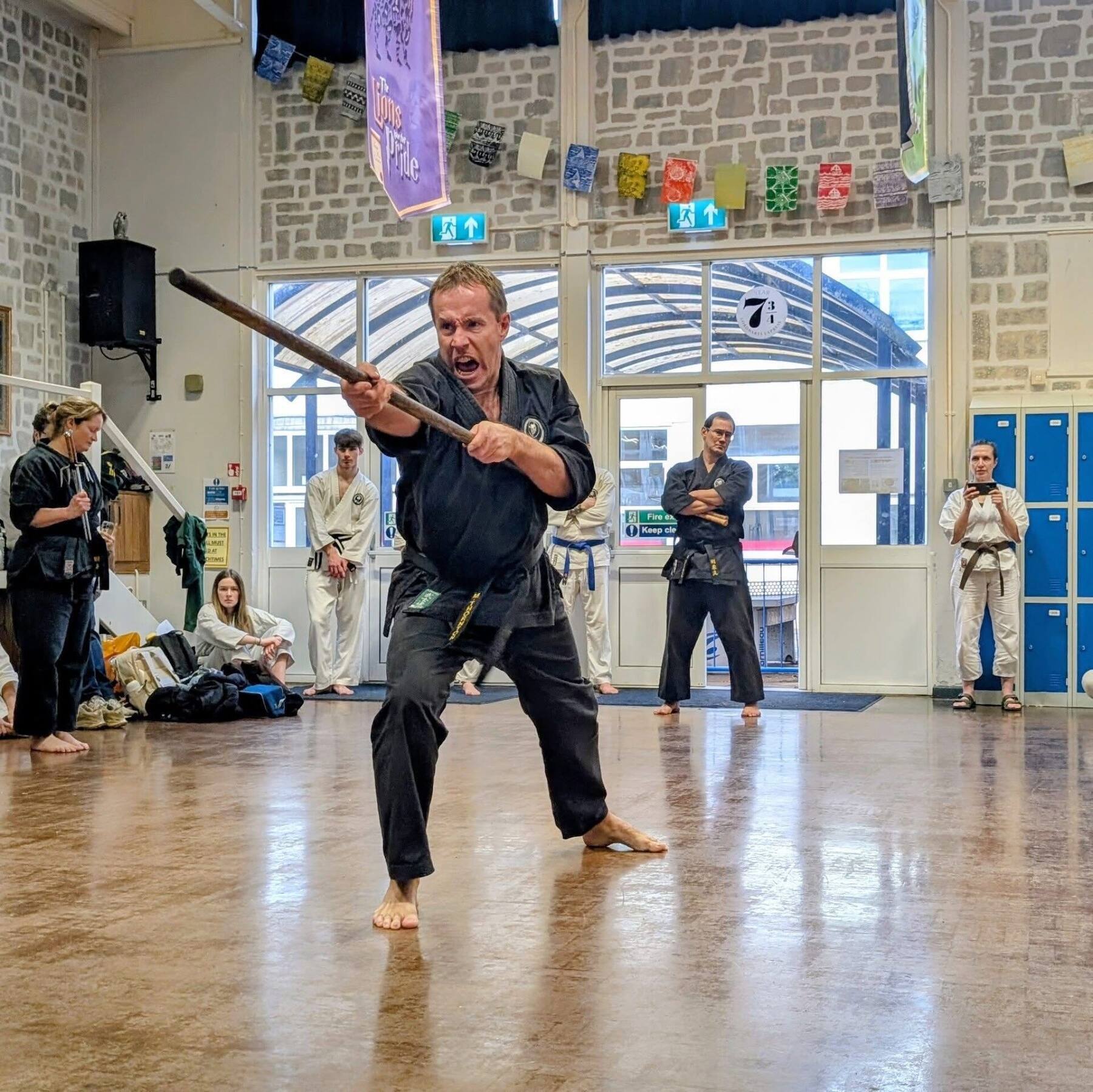 Bo kata demonstration