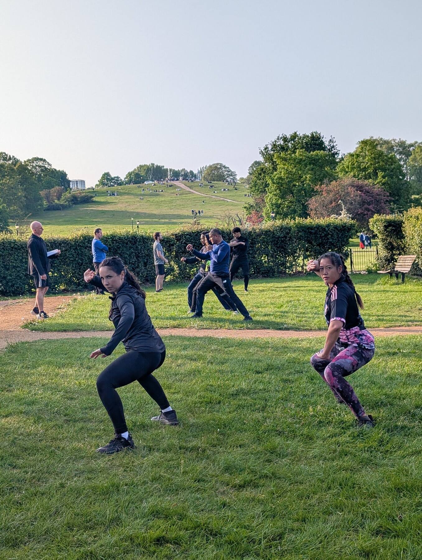 Primrose Hill conditioning - squats
