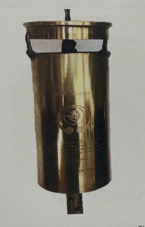 The DKK Bell - hand-made from a spent artillery shell